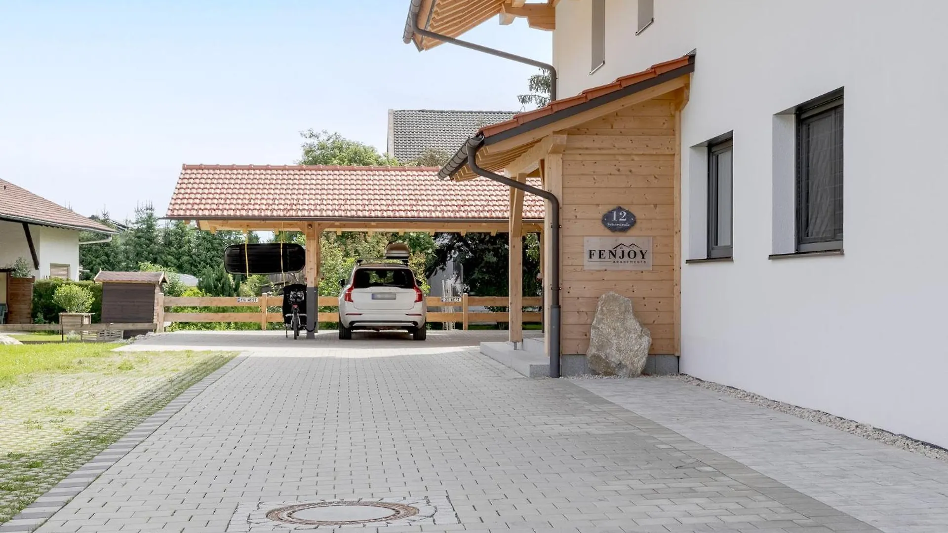 Fenjoy: Ferienapartment Mit Bergblick / Balkon / Bbq Bernau am Chiemsee 0*,